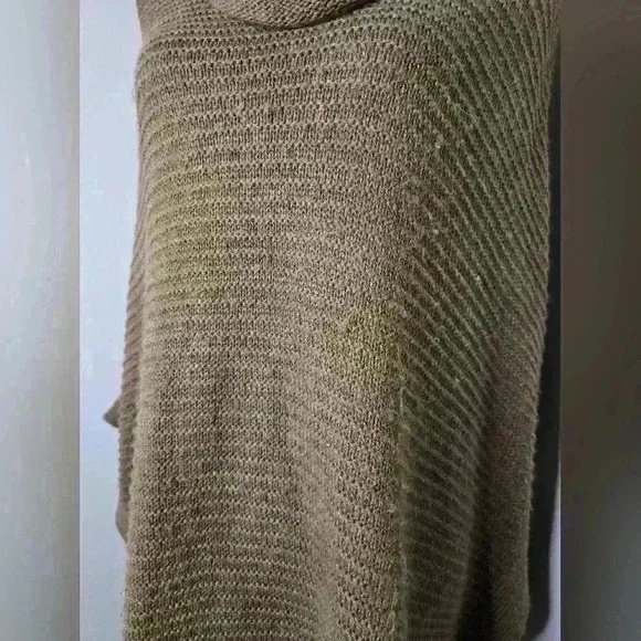 Merona Cowl Neck Sweater Poncho M/L - Picture 5 of 8